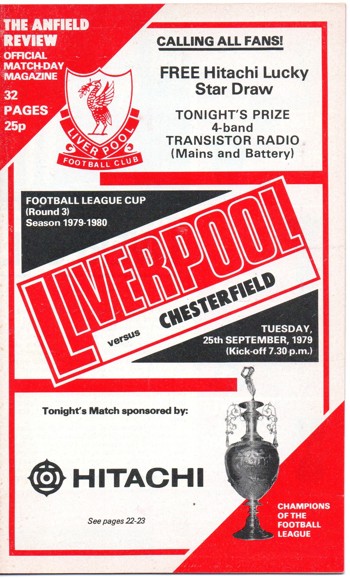 Match programme